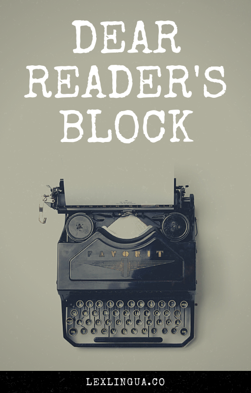 Dear Reader's Block