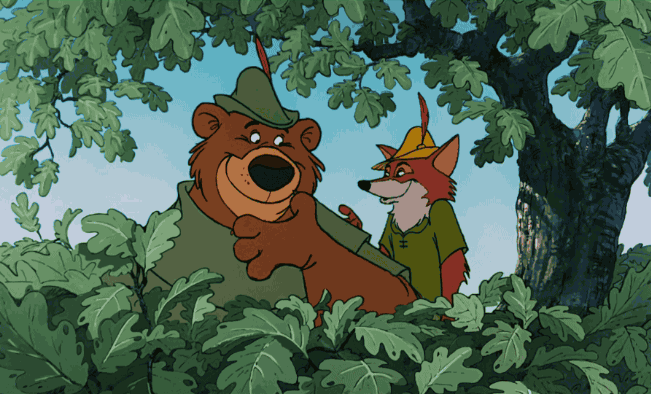 Robin Hood Little John dynamic duos