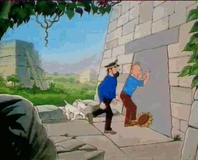 Tintin Haddock dynamic duos